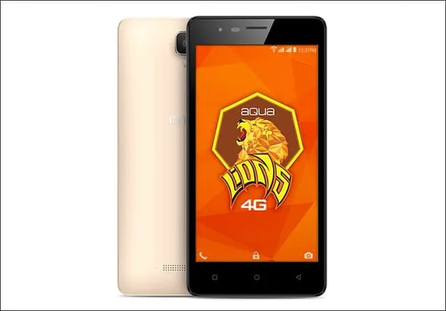 Intex launches Aqua Lions 4G smartphone