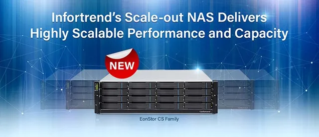Infortrend Launches EnoStor CS Scale-Out NAS System