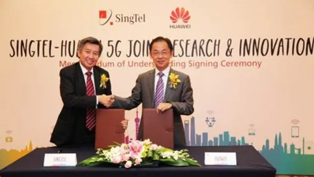 Huawei partners SingTel to launch 5G innovation program