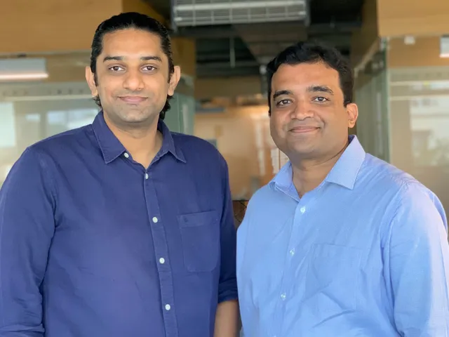 Finsall Team (L-R Prabal Khanna Co-founder, COO & Tim Mathews Co-founder, CEO)