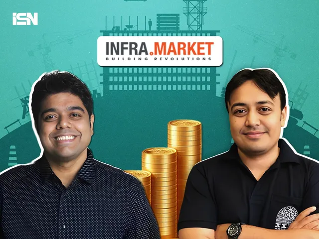 Infra.Market co-founders - Souvik Sengupta and Aaditya Sharda