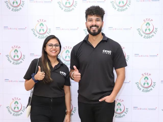 Sakshi Shah (Left) Lawrence Bamania (Right)