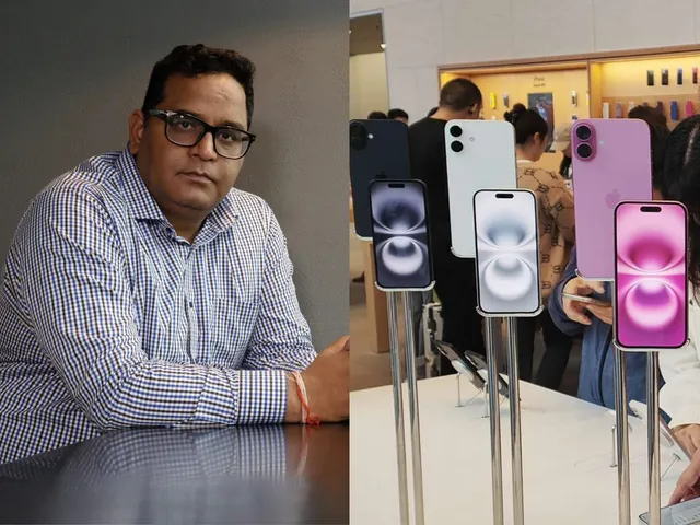 Paytm CEO Sharma on iphone 16