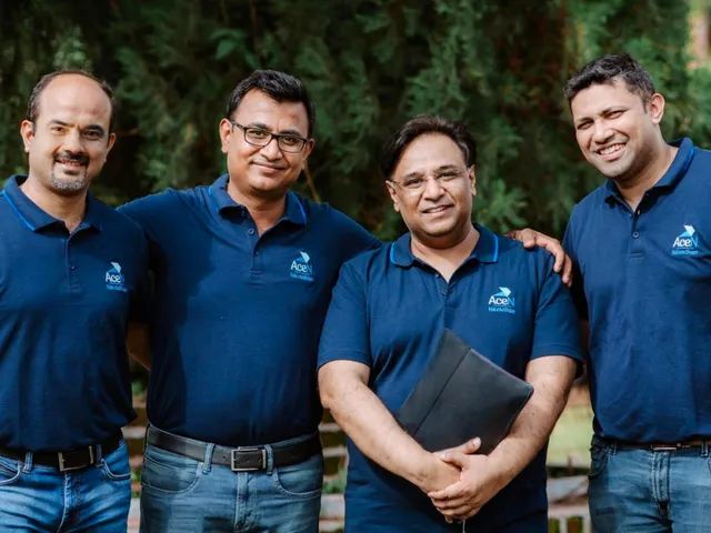 Left to Right - Vijay Haswani, Amit Biswal, Nitin Agrawal, Anirudh Ramakuru