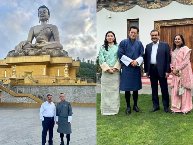 Gautam Adani meets Bhutan PM, King Jigme Khesar Namgyel Wangchuck