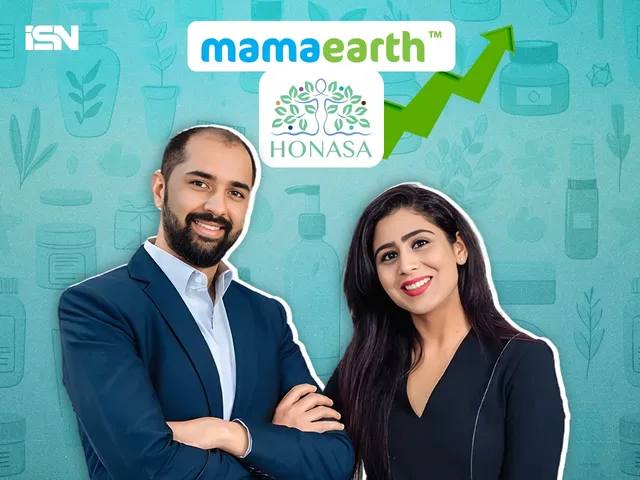 CEO Varun Alagh and Co-founder Ghazal Alagh 