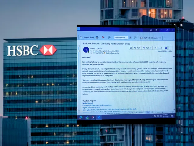 HSBC employee alleges workplace toxicity