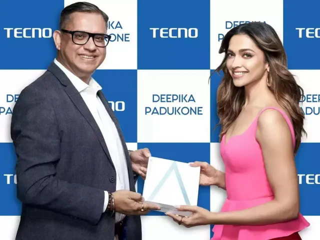 Deepika Padukone joins TECNO Smartphones as their brand ambassador