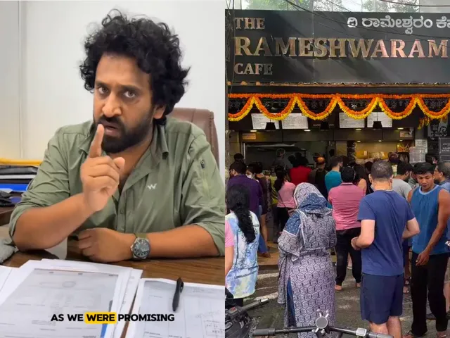 Rameshwaram Cafe founder apoligizes