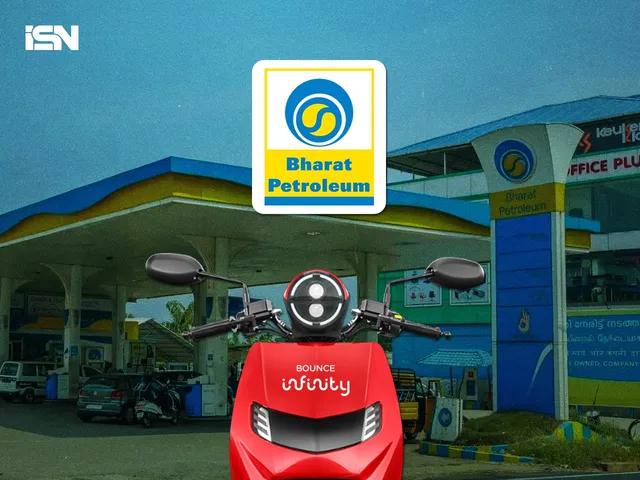 Bharat Petroleum partners with EV startup Bounce Infinity