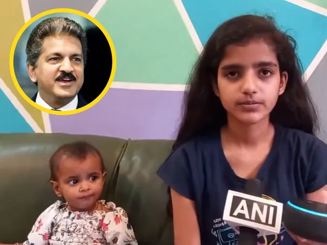 Anand Mahindra offers job to 13-yr-old girl