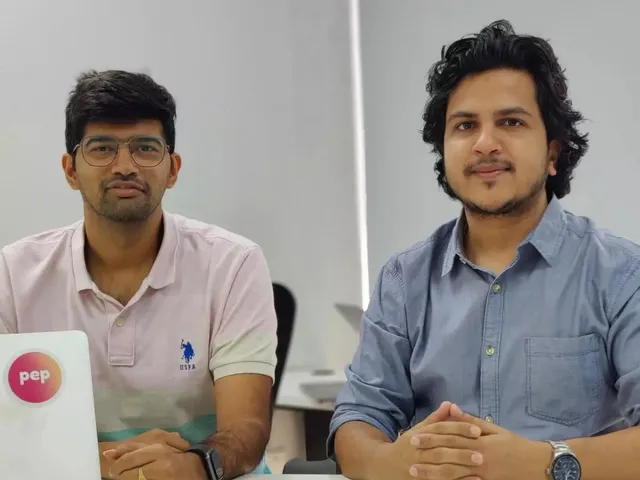 Pep Founders Nav Agrawal and Swapnil Upadhyay