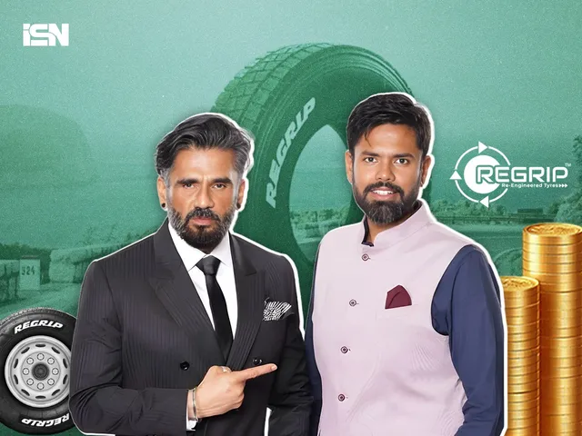 Suniel Shetty and Regrip Founder Tushar Suhalka