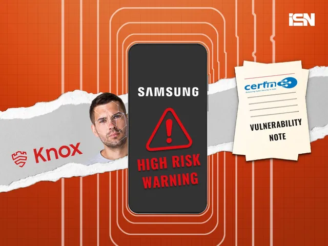 samsung security alert government cert in