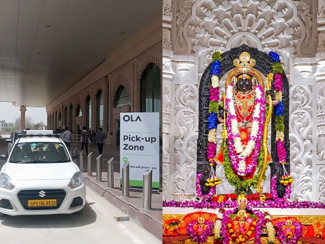 Ola Cabs becomes the first to launch cab services at Maharishi Valmiki International Airport