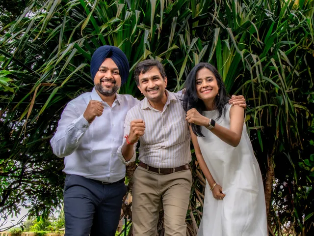 Asaya Co-founders - (Left to Right) Mandeep Bhatia, Neeraj Biyani, and Eeti Sharma