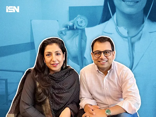 Aditi Mittal and Sanchit Agarwal, founders of Newmi Care