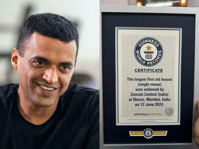 Zomato breaks Guinness World Record