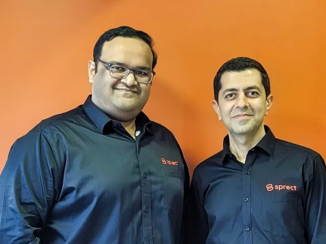 Sprect Co-founders Mohit Khadaria and Vishal Rupani
