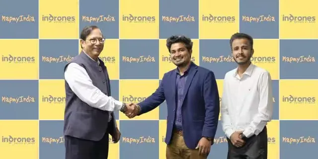 Drone startup Indrones raises Rs 7Cr from MapMyIndia