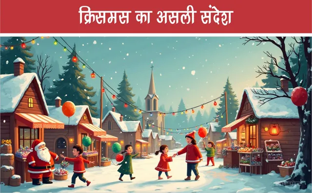 The real message of Christmas lessons of humanity and service