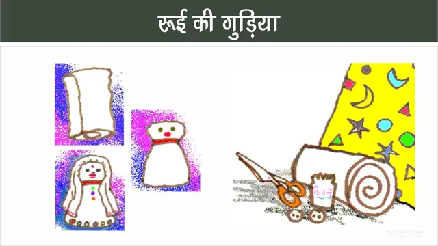 Craft Easy way to make dolls from cotton