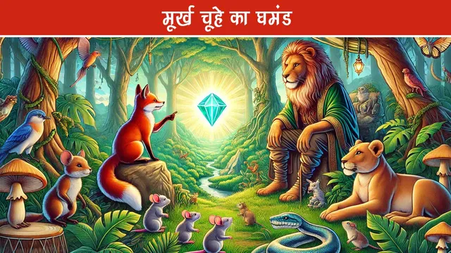 Jungle Story- Arrogance of the foolish mouse