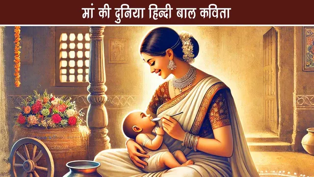 Mother World Hindi Children Poem