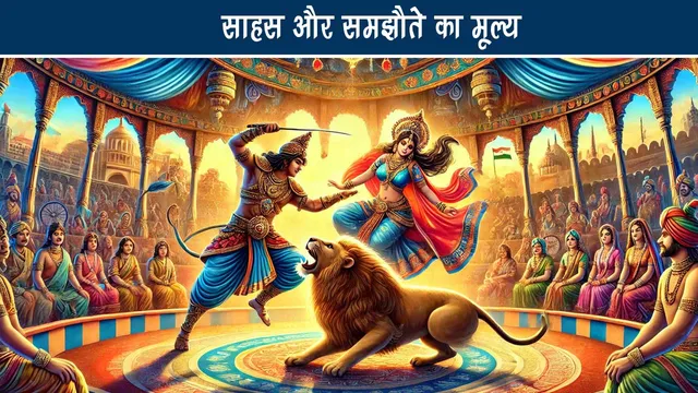 value of courage and compromise hindi moral story