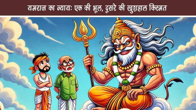 Yamraj's justice: one mistake, the other's happy luck