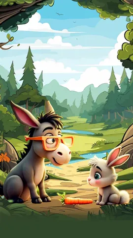 The Naughty Donkey and the Miraculous Glasses A Unique Jungle Story