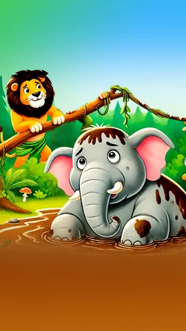 Bhima elephant trapped badly! What did the forest animals teach (1)