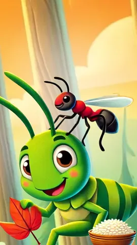 Lesson from the grasshopper and the ant The fruits of hard work are always sweet (1)