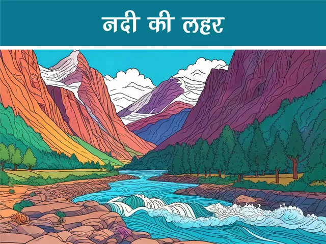 हिंदी बाल कविता: नदी की लहर