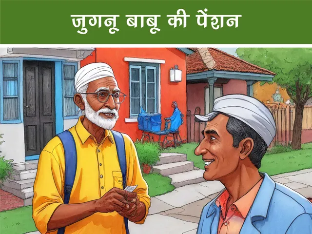 हिंदी मजेदार कहानी: जुगनू बाबू की पेंशन
