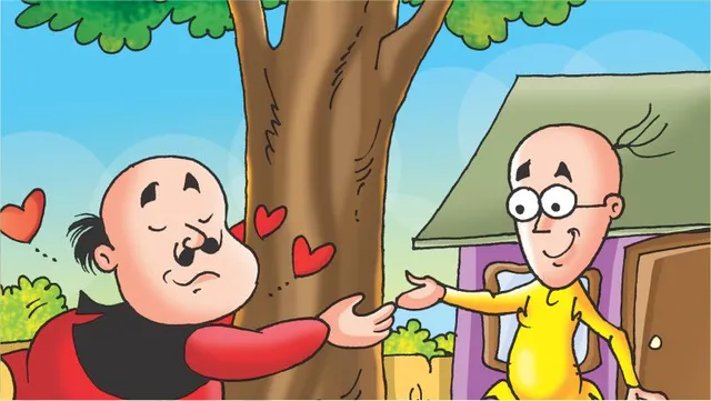मोटू पतलू की कॉमिक्स- (Motu Patlu Ki Comics) पेड़ लगाओ, जिन्दगी पाओ: