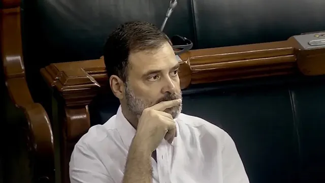 Rahul Gandhi in Lok Sabha