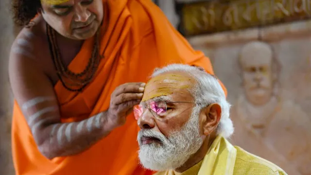 Modi in varanasi