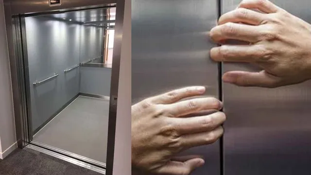 Man Stuck in lift