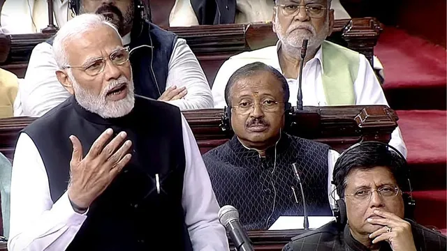 Modi in Thanksgiving motion