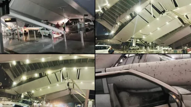 1 killed, 5 injured as Delhi's T1 airport roof collapses; The Hindu reporter drags Modi