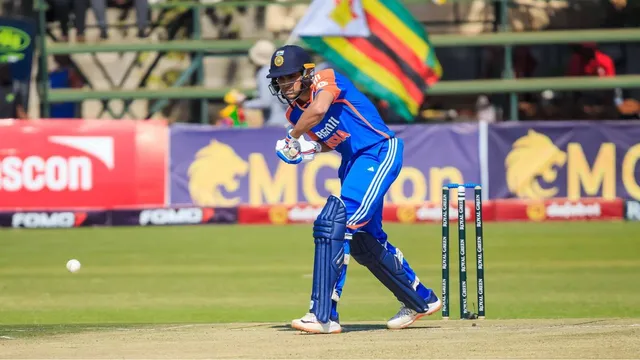 Shubman Gill's fifty