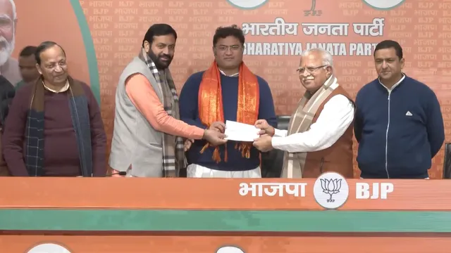 Ashok Tanwar joins BJP