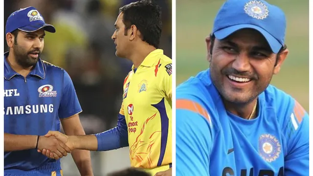 Sehwag picks Rohit Sharma over MS Dhoni as best IPL captain