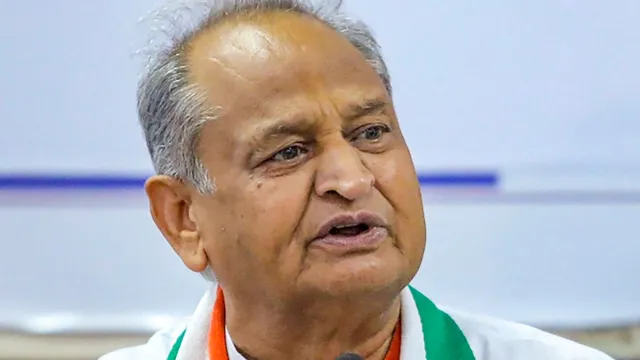 Former Rajasthan chief minister Ashok Gehlot (File image)