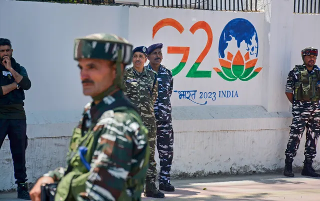 G20 Kashmir: From Zabarwan hills to Dal Lake, Srinagar under watchful eyes of security personnel