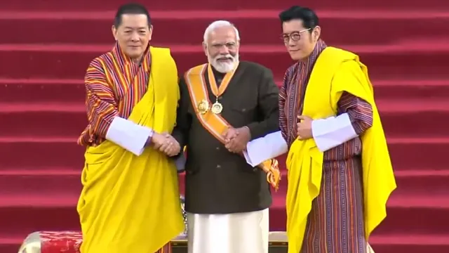 PM Modi bestowed Bhutan’s highest civilian award ‘Order of the Druk Gyalpo’