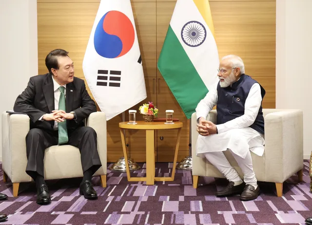 Narendra Modi Yoon Suk Yeol