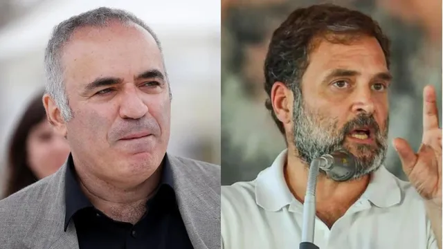 Garry Gasparov and Rahul Gandhi