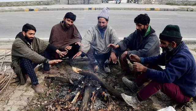 Cold Wave in Kashmir